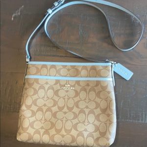 Coach File Crossbody in Signature Canvas